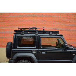 Багажник экспедиционный (платформа) алюминиевый РИФ 1250х1690 мм для Suzuki Jimny 2018+ (с крепежом)