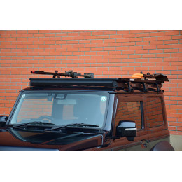 Багажник экспедиционный (платформа) алюминиевый РИФ 1250х1690 мм для Suzuki Jimny 2018+ (с крепежом)