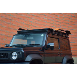 Багажник экспедиционный (платформа) алюминиевый РИФ 1250х1690 мм для Suzuki Jimny 2018+ (с крепежом)