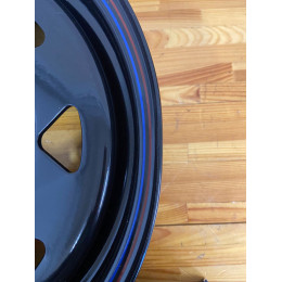 Диск усиленный Тойота Ниссан стальной черный 6x139,7 7xR17 d110 ET+30 (треуг. мелкий)(уценка)