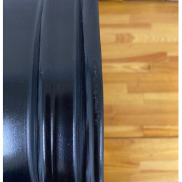 Диск усиленный Тойота Ниссан стальной черный 6x139,7 7xR17 d110 ET+30 (треуг. мелкий)(уценка)