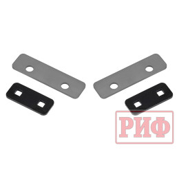 Багажник экспедиционный (платформа) алюминиевый РИФ 1600x2650 мм для ГАЗ Соболь NN Минивэн (с вставкой)