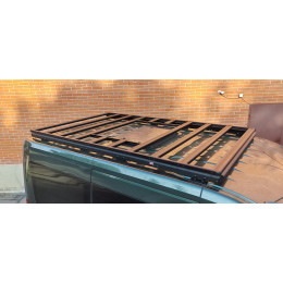 Багажник экспедиционный (платформа) алюминиевый РИФ 1600x2650 мм для ГАЗ Соболь NN Минивэн (с вставкой)