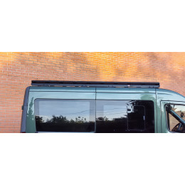 Багажник экспедиционный (платформа) алюминиевый РИФ 1600x2650 мм для ГАЗ Соболь NN Минивэн (с вставкой)