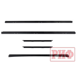 Багажник экспедиционный (платформа) алюминиевый РИФ 1600x2080 мм для ГАЗ Соболь NN Минивэн (с крепежом)