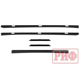 Багажник экспедиционный (платформа) алюминиевый РИФ 1450x2080 мм для BAW 212 (с крепежом)