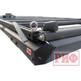 Багажник экспедиционный (платформа) алюминиевый РИФ 1450x2080 мм для BAW 212 (с крепежом)