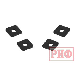 Багажник экспедиционный (платформа) алюминиевый РИФ 1450x2080 мм для BAW 212 (с крепежом)