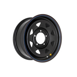 Диск усиленный УАЗ стальной черный 5x139,7 7xR16 d110 ET+35 (треуг. мелкий)