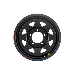 Диск усиленный УАЗ стальной черный 5x139,7 7xR16 d110 ET+35 (треуг. мелкий)