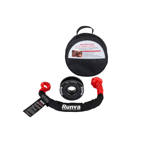 Блок усиления (полиспаст) Runva с софт шаклом