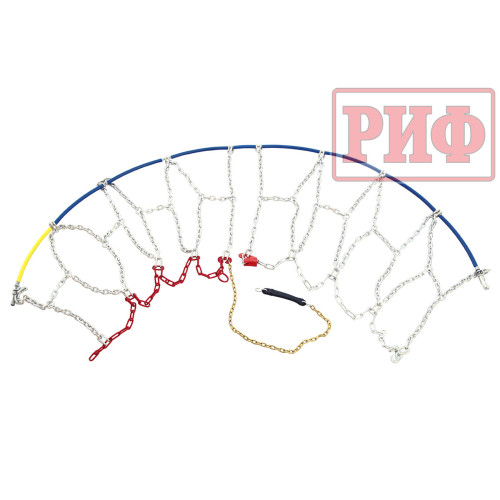 Цепи противоскольжения РИФ 4х4 "соты" 16 мм, 215/55R17, 215/70R15 (к-т 2 шт.)