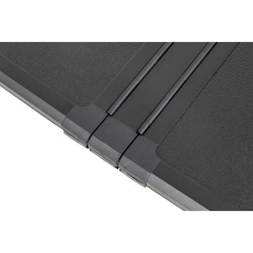 Крышка кузова РИФ для Volkswagen Amarok 2023+, трёхсекционная, алюминиевая, черная