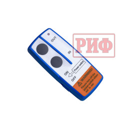 Лебёдка переносная РИФ 12000 c облегчённой площадкой и проводами (стальной трос)