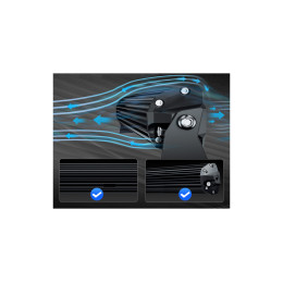 Светодиодная фара комбинированного света AURORA 254 мм 100W LED