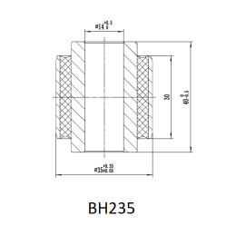 Втулка амортизатора РИФ SA235 (с маркировкой '1')