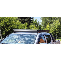 Багажник экспедиционный (платформа) алюминиевый РИФ 1250x1420 мм для Changan Hunter Plus (с крепежом)