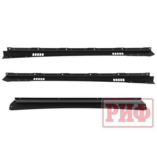 Багажник экспедиционный (платформа) алюминиевый РИФ 1250x1420 мм для Changan Hunter Plus (с крепежом)