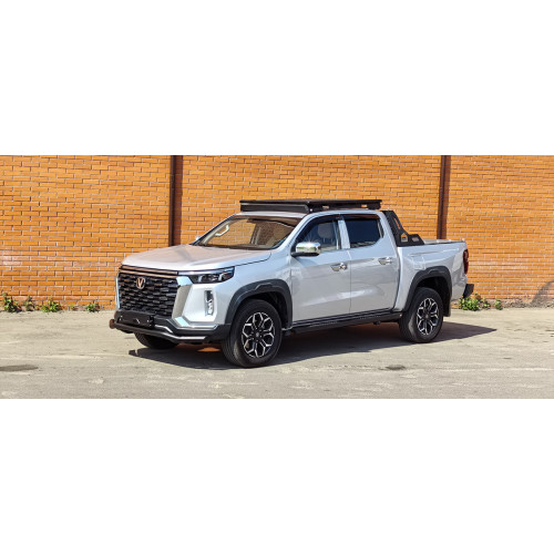 Багажник экспедиционный (платформа) алюминиевый РИФ 1250x1420 мм для Changan Hunter Plus (с крепежом)
