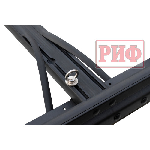 Багажник экспедиционный (платформа) алюминиевый РИФ 1250x1420 мм для Changan Hunter Plus (с крепежом)