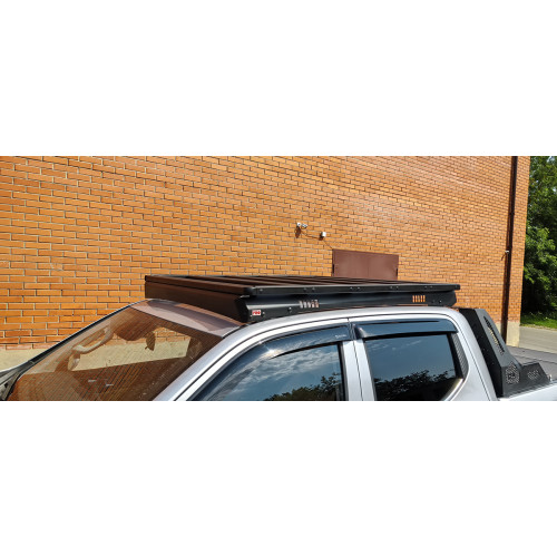 Багажник экспедиционный (платформа) алюминиевый РИФ 1250x1420 мм для Changan Hunter Plus (с крепежом)