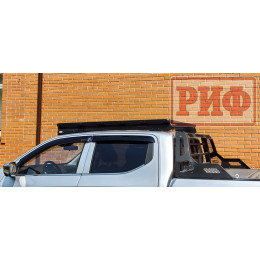 Багажник экспедиционный (платформа) алюминиевый РИФ 1250x1420 мм для Changan Hunter Plus (с крепежом)