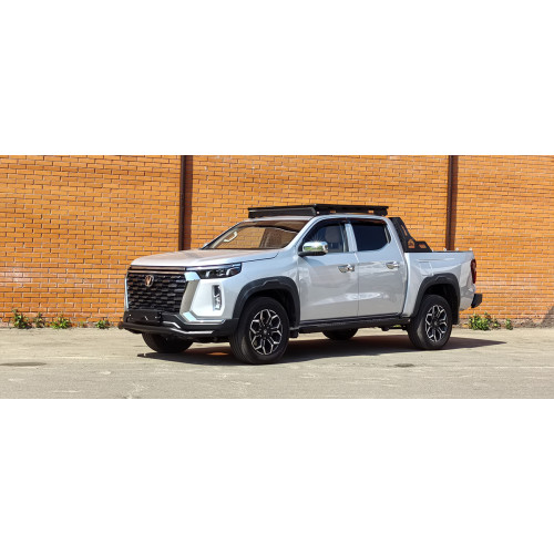 Багажник экспедиционный (платформа) алюминиевый РИФ 1250x1420 мм для Changan Hunter Plus (с крепежом)
