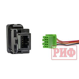 Кнопка ВКЛ/ВЫКЛ, белый, FRONT LIGHTS TOYOTA 40x20 мм горизонтальная