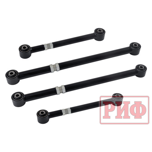 Тяги заднего моста РИФ регулируемые Toyota Land Cruiser 80/105 (4 шт.)