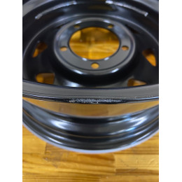 Диск усиленный УАЗ стальной черный 5x139,7 7xR16 d110 ET+30 (треуг. мелкий) (уценка)