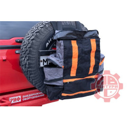 Сумка для вещей на запасное колесо черная Telawei