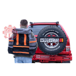 Сумка для вещей на запасное колесо черная Telawei