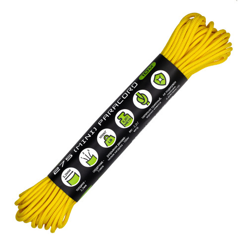 Паракорд 275 (мини) CORD nylon 10м (lemon)