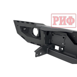 Бампер РИФ силовой передний Jeep Wrangler JL 2018+ под доп. фары, без защитной дуги