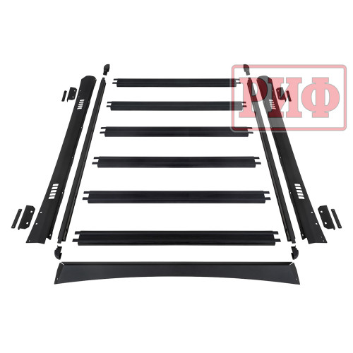 Багажник экспедиционный (платформа) алюминиевый РИФ 1250x1420 мм Great Wall Poer (с крепежом)