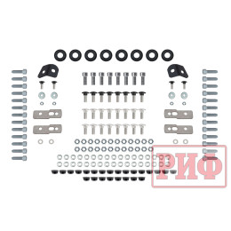 Багажник экспедиционный (платформа) алюминиевый РИФ 1250x1420 мм Great Wall Poer (с крепежом)