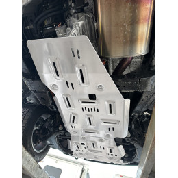 Защита Falcon радиатора, картера, РК, КПП для GWM TANK 400 (базовая версия), алюминий, 8 мм