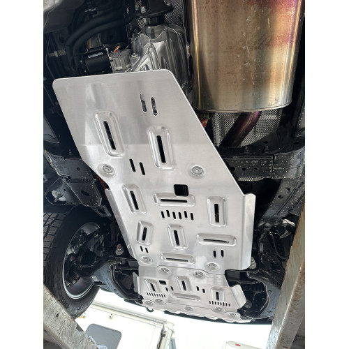 Защита Falcon радиатора, картера, РК, КПП для GWM TANK 400 (базовая версия), алюминий, 8 мм