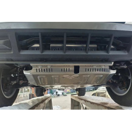 Защита Falcon радиатора, картера, РК, КПП для GWM TANK 400 (базовая версия), алюминий, 8 мм