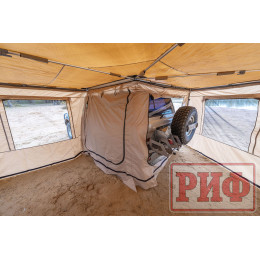 Стенки для комбинированной (прямоугольной с веерной частью) маркизы 2х2,5 м левые