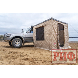 Стенки для комбинированной (прямоугольной с веерной частью) маркизы 2х2,5 м левые