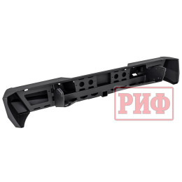 Бампер РИФ силовой задний Great Wall Poer с квадратом под фаркоп и фонарями