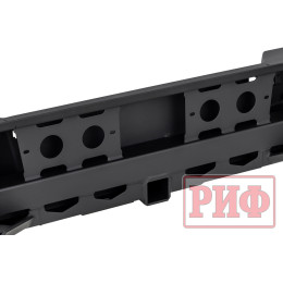 Бампер РИФ силовой задний Great Wall Poer с квадратом под фаркоп и фонарями