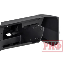 Бампер РИФ силовой задний Great Wall Poer с квадратом под фаркоп и фонарями