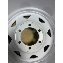 Диск усиленный стальной белый 6x139,7 8xR16 d110 ET+10 (треуг.)