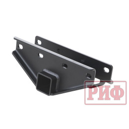 Бампер РИФ силовой задний Jeep Wrangler JK 2007-2018 с квадратом под фаркоп и фонарями, стандарт