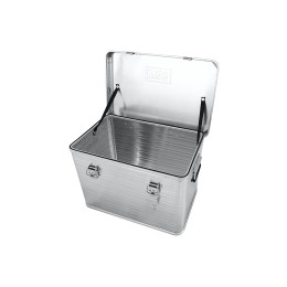 Ящик алюминиевый РИФ усиленный с замком 592х388х409 мм (ДхШхВ)