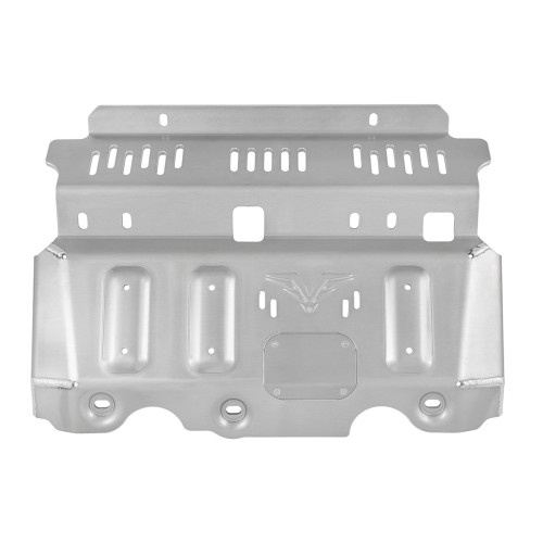 Защита Falcon радиатора, картера, РК, КПП для Toyota Land Cruiser Prado 150 TX, дизель без КДСС, алюминий, 8 мм