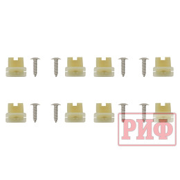 Бампер РИФ силовой задний TANK 300 с квадратом под фаркоп, фонарями, с отверстиями под систему контроля слепых зон