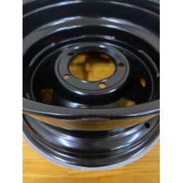 Диск усиленный УАЗ стальной черный 5x139,7 7xR15 d110 ET+10 (треугольник мелкий)